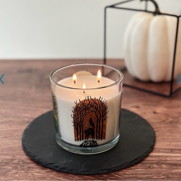 🆕👻 KOHL’S “CELEBRATE TOGETHER” HALLOWEEN FALL NIGHTS DECAL CANDLE JAR. 13 oz. - Picture 5 of 13